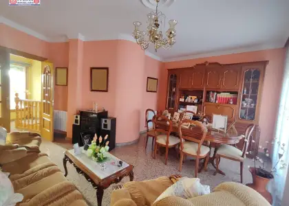 Amplia casa de 165 metros de parcela con patio, garaje y dormitorio en planta baja en Alcázar de San Juan