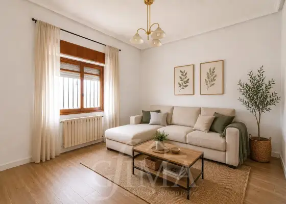 Casa de planta baja con 4 dormitorios, patio y gran terraza junto a calle Don Víctor Peñasco en Tomelloso