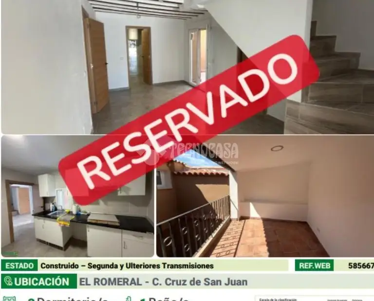 Casa en venta en El Romeral - El Romeral, 89.900 €, 139 m2, ref. 585667 en El Romeral