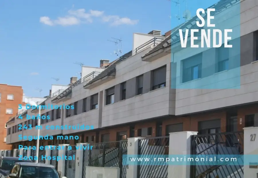 Chalet pareado en venta en calle Fray Hernando de Ciudad Real en Ciudad Real