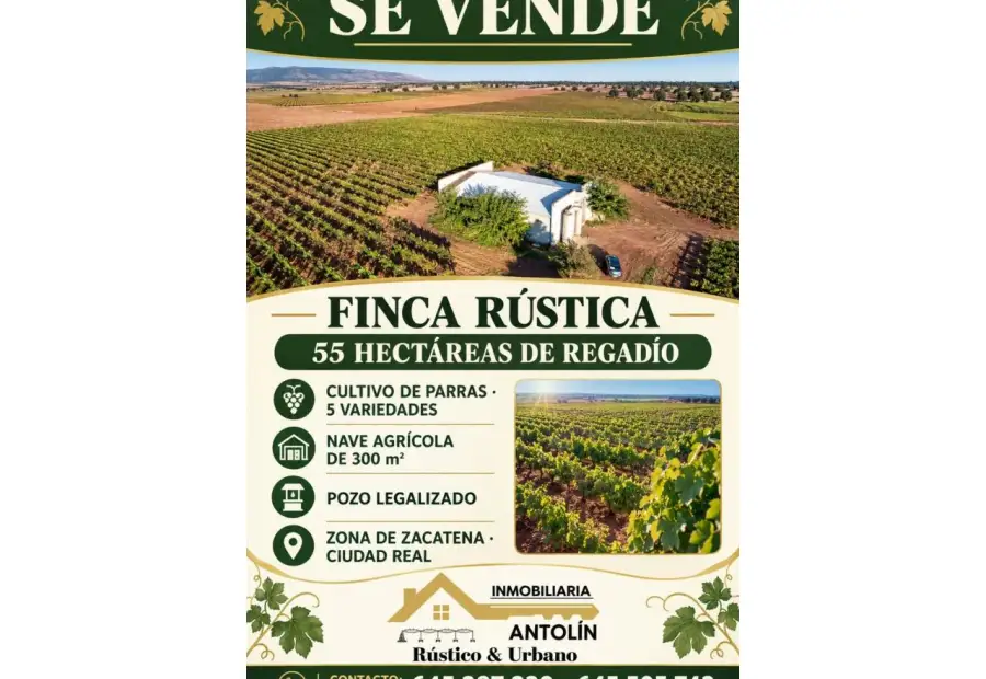 Finca rústica en venta en Fuente el Fresno en Fuente el Fresno
