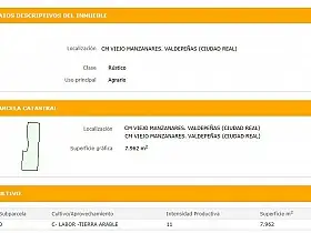 Finca Rústica Venta Nacional - IV, Valdepeñas en Valdepeñas