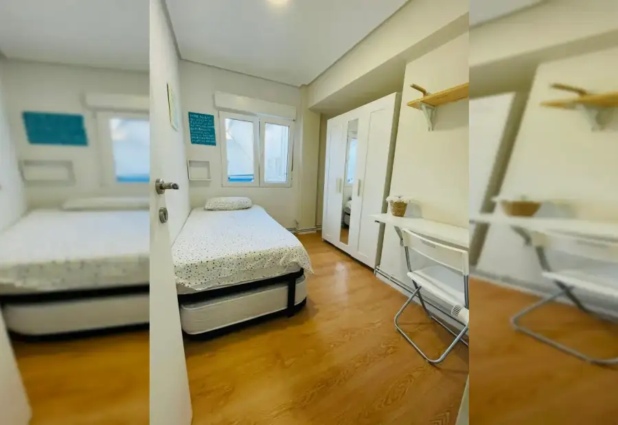 Habitación en piso compartido de 3 habitaciones en Santander, ideal para profesionales y estudiantes. en Santander