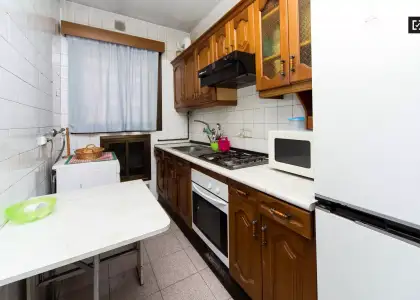Habitación en piso compartido de 4 habitaciones en Casa de Campo, se alquila. Profesionales y estudiantes son bienvenidos. en Madrid