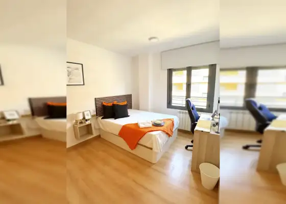 Habitación en piso compartido de 6 habitaciones en alquiler en Toledo, perfecta para profesionales y estudiantes