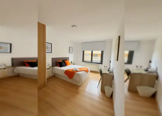 Habitación en piso compartido de 6 habitaciones en alquiler en Toledo, perfecta para profesionales y estudiantes