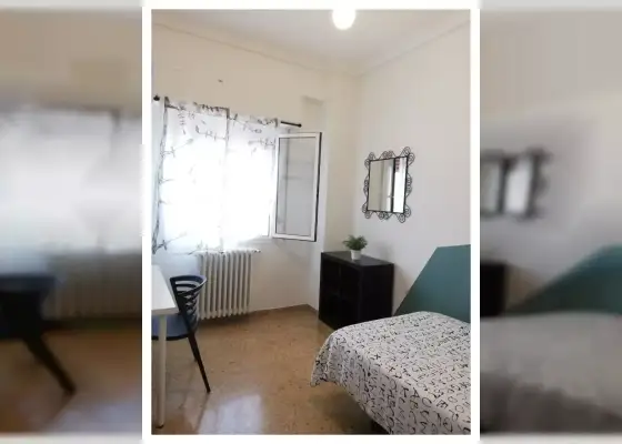 Habitación en piso compartido de 6 habitaciones en Zaragoza, gastos incluidos.