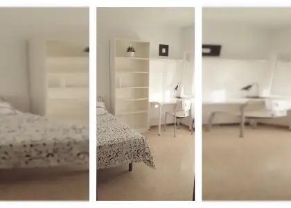 Habitación en piso compartido de 6 habitaciones en Zaragoza, todos los gastos incluidos. en Zaragoza