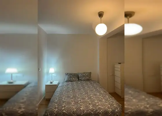 Habitación en un piso compartido de 2 dormitorios en alquiler en el Centro Histórico, ideal para profesionales. en Almería