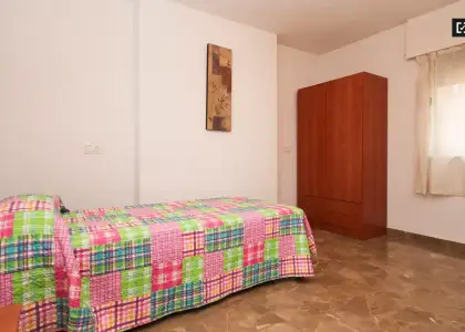 Habitación en un piso compartido de 6 habitaciones en alquiler en Plaza de Toros-Doctores-San Lázaro, ideal para mujeres. en Granada