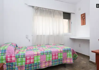 Habitación en un piso compartido de 6 habitaciones en alquiler en Plaza de Toros-Doctores-San Lázaro, ideal para mujeres. en Granada