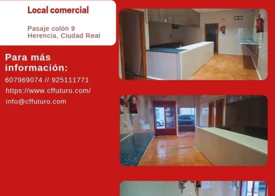 Local en venta en Herencia, de 55 m2 por 65.000 €, Ref. 0382 en Herencia