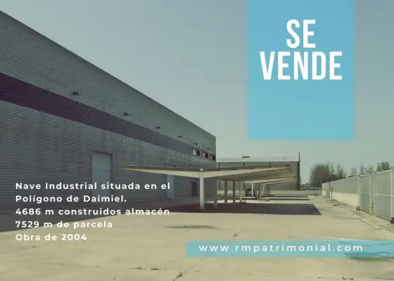 Nave en venta en Polígono de Daimiel, Ciudad Real en Daimiel