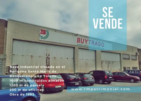 Nave en venta en Polígono Santa María de Benquerencia, Toledo en Toledo
