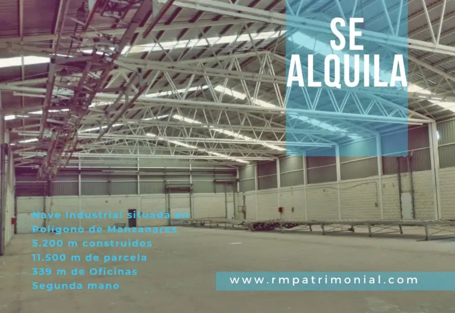 Nave logística en alquiler Polígono, Manzanares en Manzanares