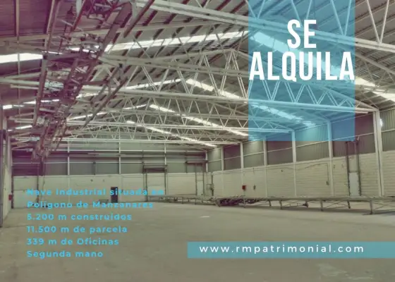 Nave logística en alquiler Polígono, Manzanares en Manzanares