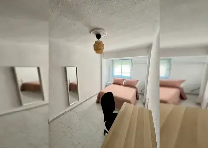 Se alquila habitación en piso compartido de 3 habitaciones en Barrio Alto, todos los gastos incluidos. en Almería