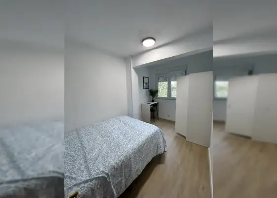 Se alquila habitación en piso compartido de 3 habitaciones en Santander, gastos incluidos