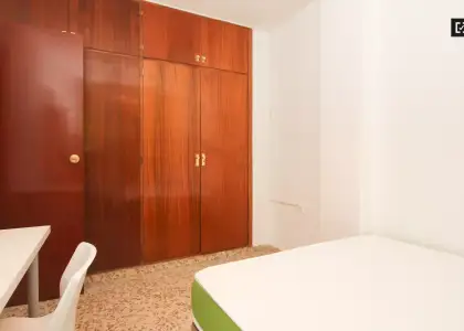 Se alquila habitación en piso compartido de 5 habitaciones en Camino de Ronda, profesionales y estudiantes. en Granada