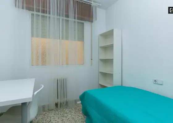 Se alquila habitación en piso compartido de 5 habitaciones en Camino de Ronda, profesionales y estudiantes. en Granada