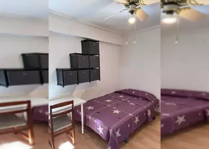 Se alquila habitación en piso de 4 habitaciones en Zaragoza en Zaragoza