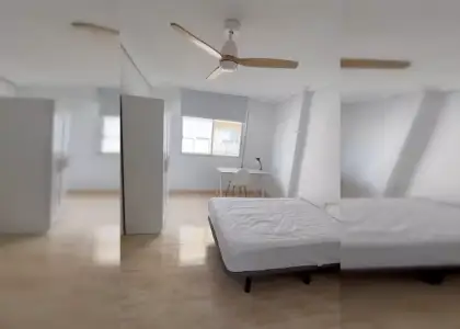 Se alquila habitación en piso de 5 habitaciones en Almería en Almería