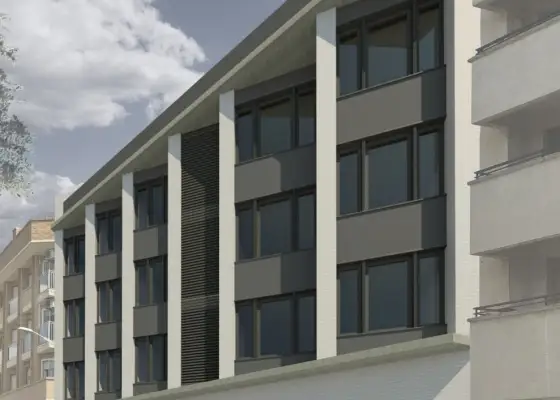 Solar con proyecto en san pablo en Albacete