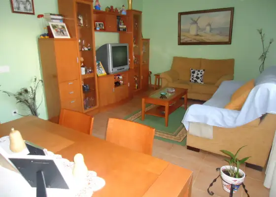 Venta de piso en planta baja con tres dormitorios en zona residencial en Manzanares