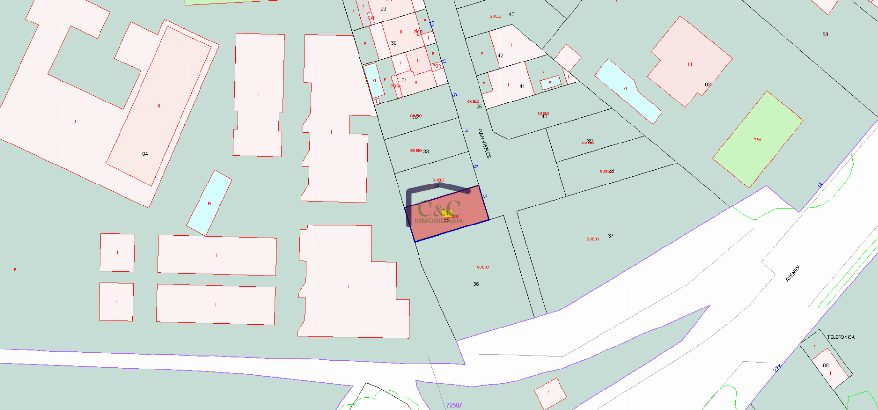 venta de terreno en Manzanares, Extrarradio