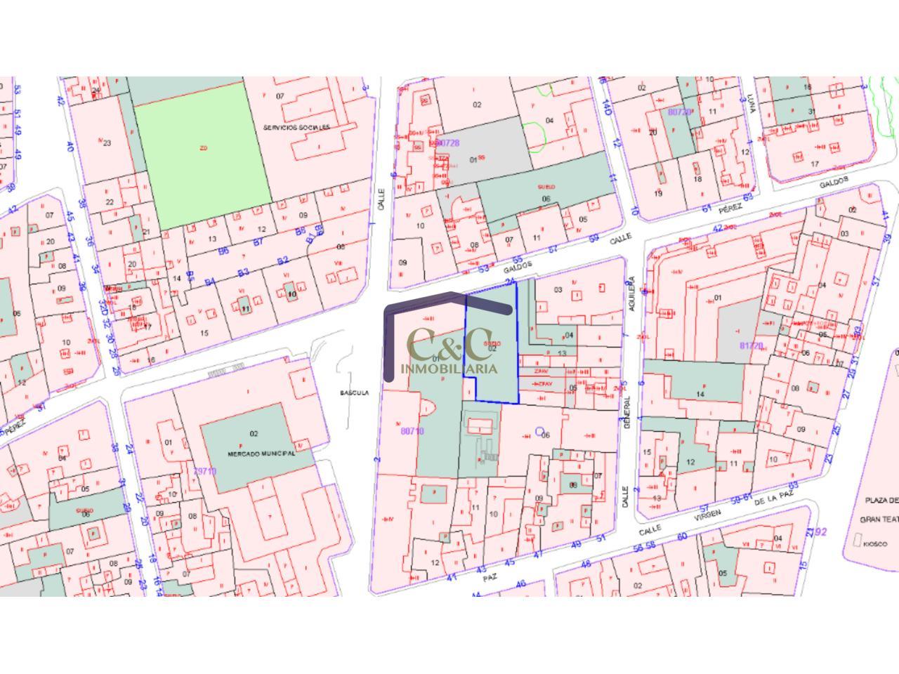 venta de terreno en Manzanares, Mercado municipal