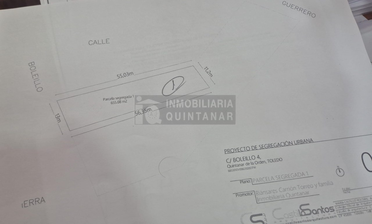 Parcela No aplicable Quintanar de la Orden