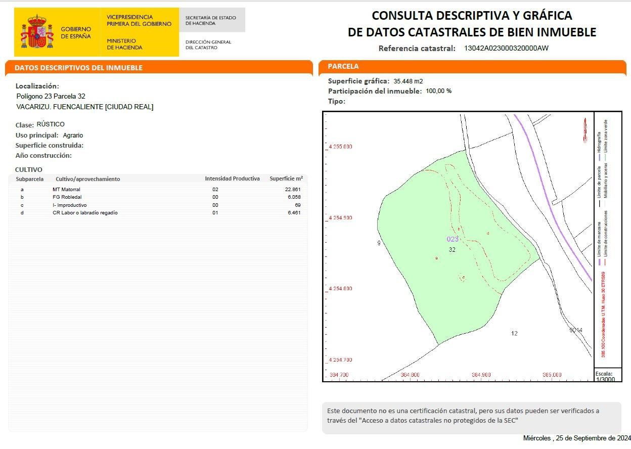 ESTUPENDA FINCA RÚSTICA