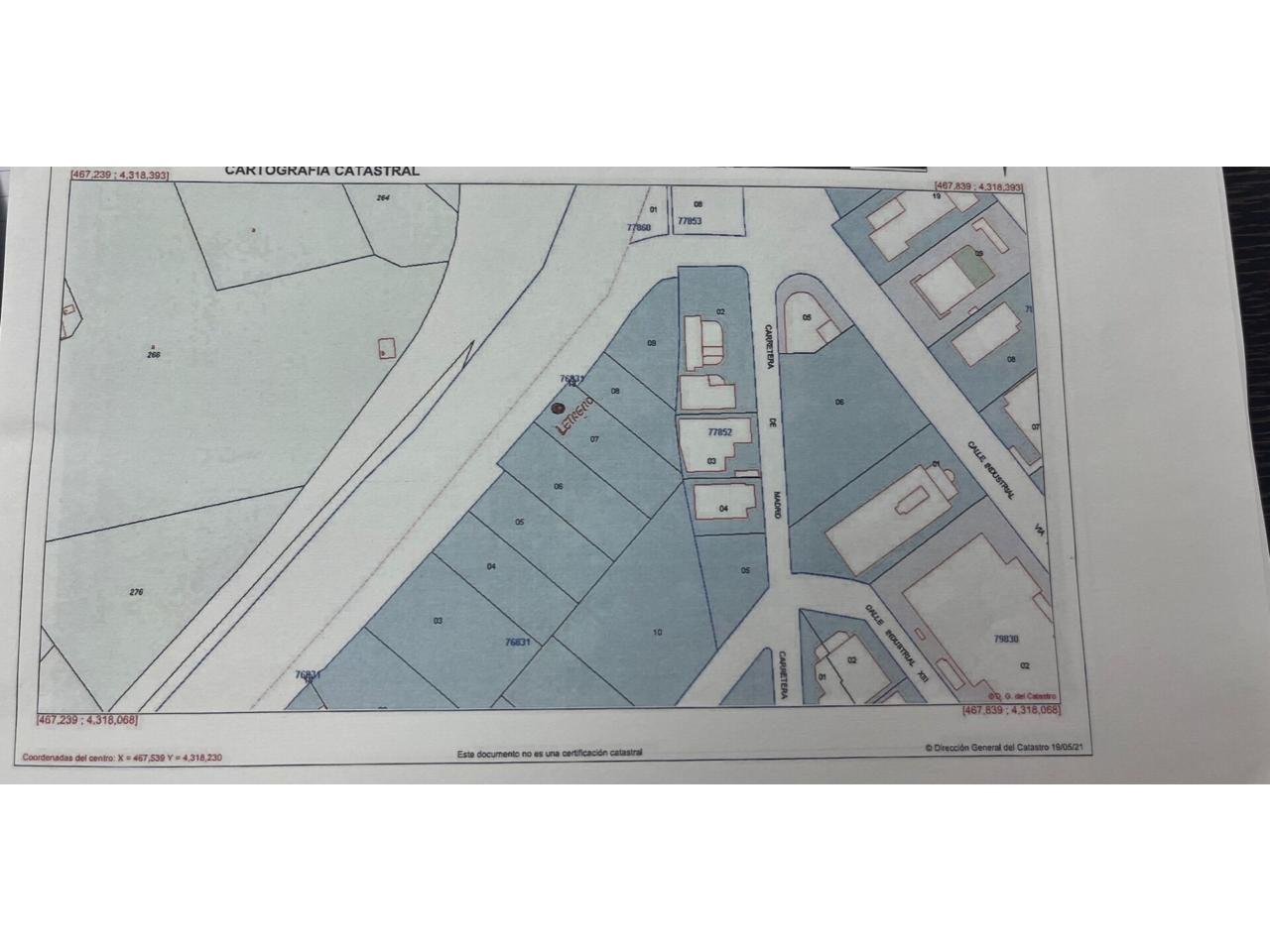 Parcela industrial en venta en Manzanares