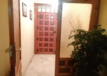 Casa centrica con vivienda completa en planta alta y otra en planta baja, con garje y terraza en Herencia