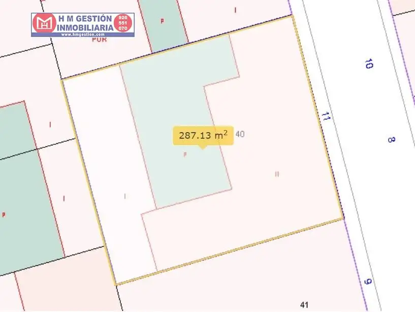 Casa para derribo junto al colegio el santo con 16 metros de fachada y mas de 18 de fondo en Alcázar de San Juan