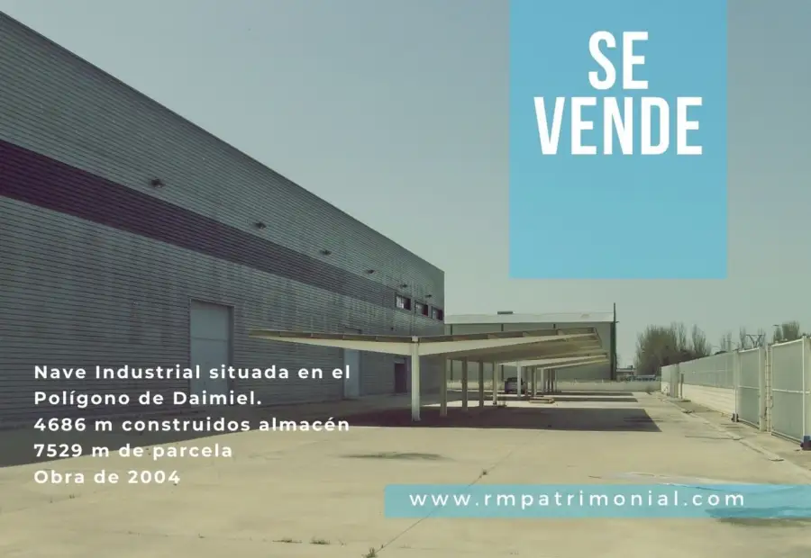 Nave en venta en Polígono de Daimiel, Ciudad Real en Daimiel